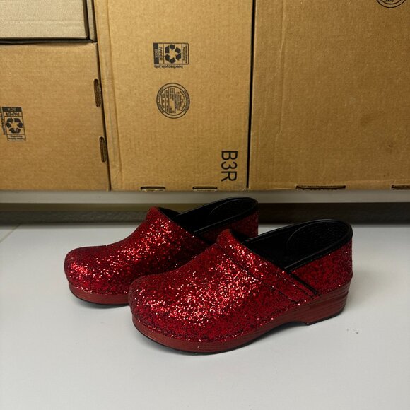 Dansko Professional - Red glitter - Size 39 - Picture 4 of 7